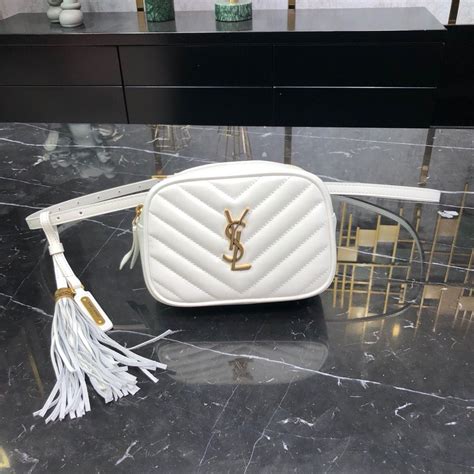 ysl belt bag white|YSL belt bag review.